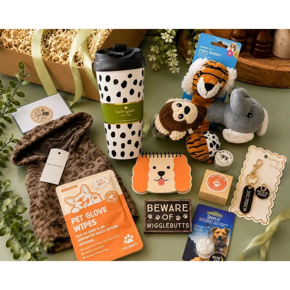 Dog Mom Gift Box | Dog Lover Care Package, Birthday Present